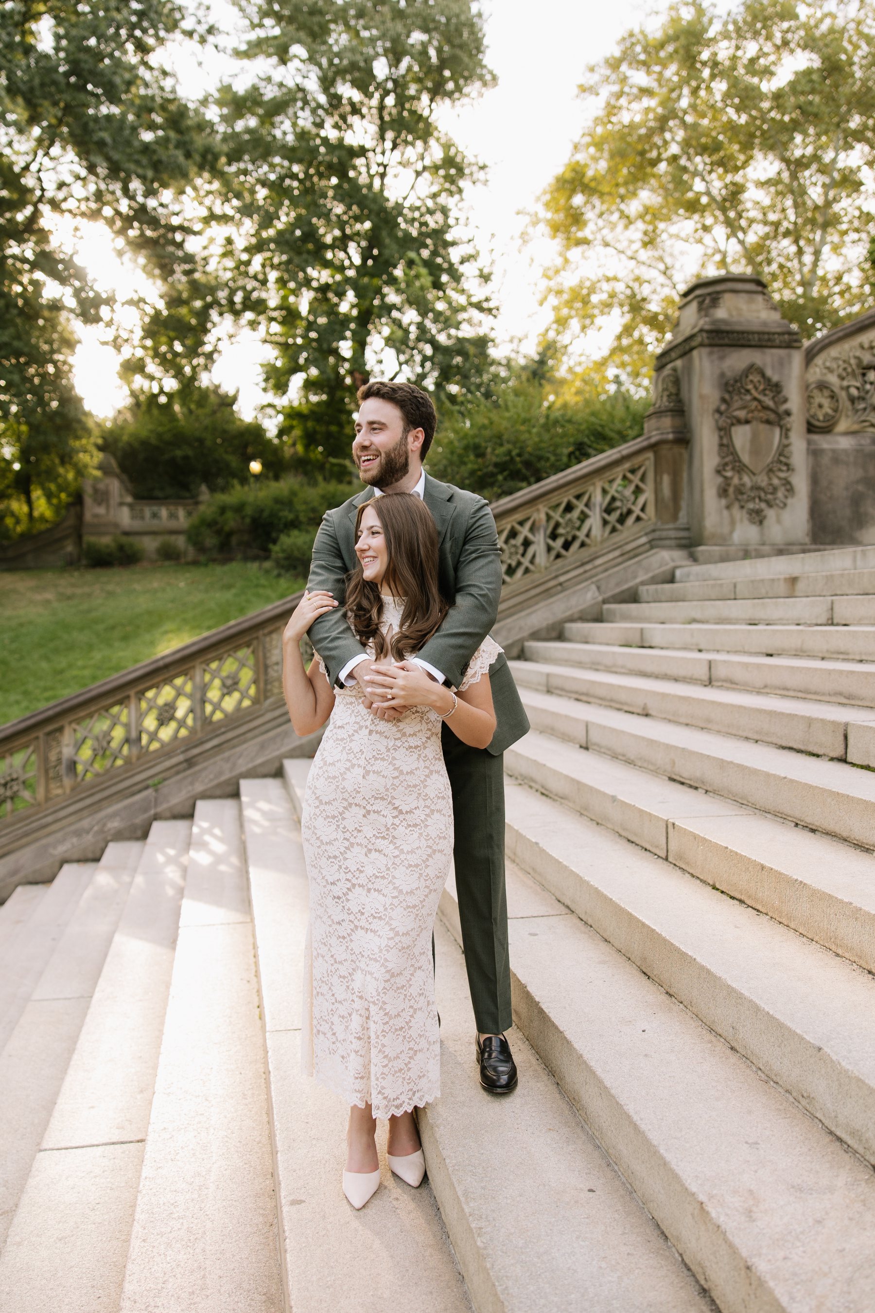 Sydney and Joseph together at Bethesda Terrace